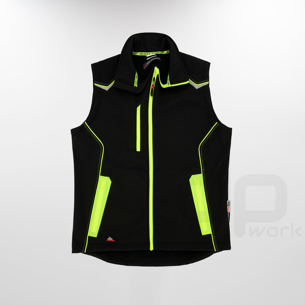 GILET DA LAVORO SOFTSHELL COFRA KYZYL