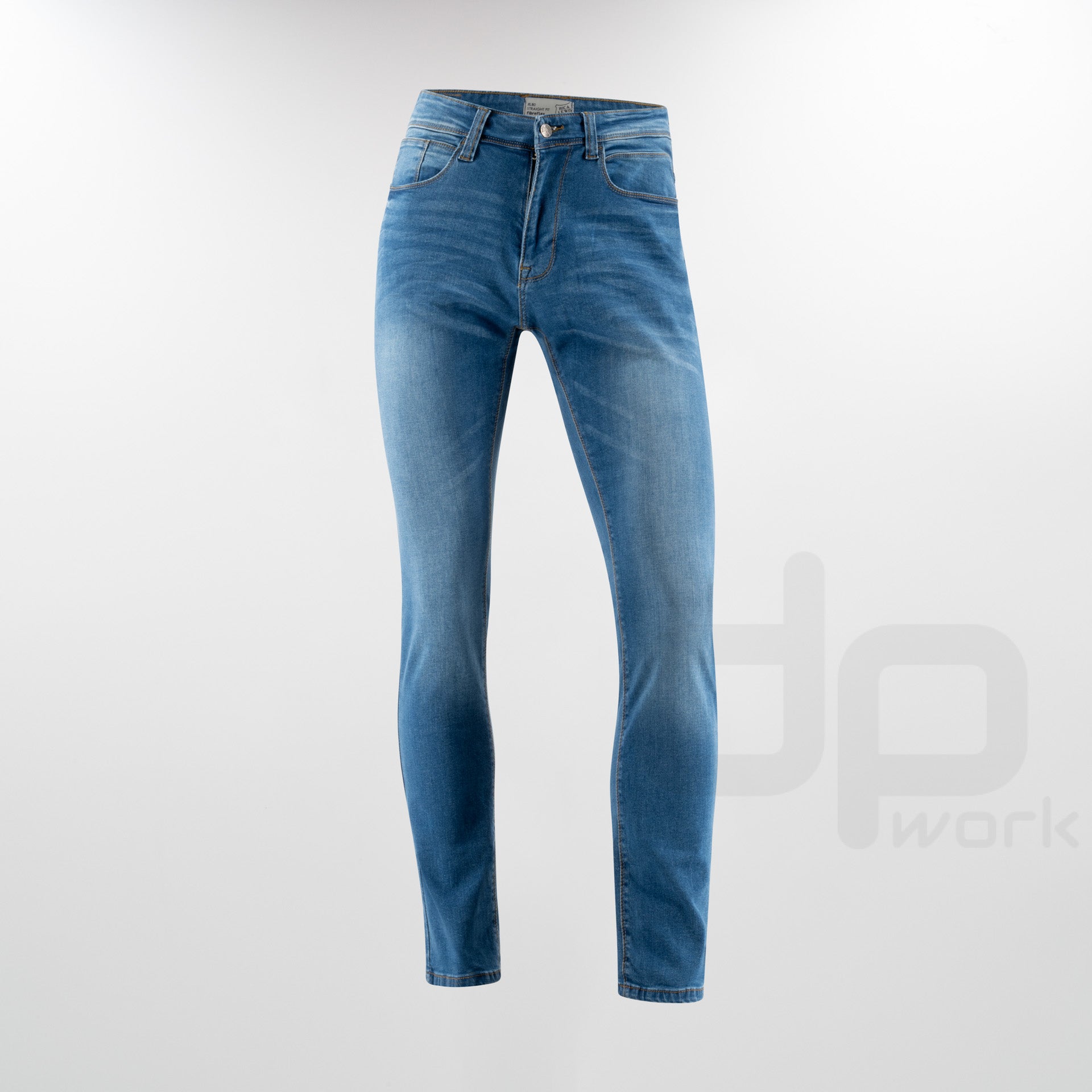 RICA LEWIS RL701 - Jeans da uomo dal taglio dritto in pietra - Pool RICA LEWIS RL701 - Jeans da uomo dal taglio dritto in pietra - Pool