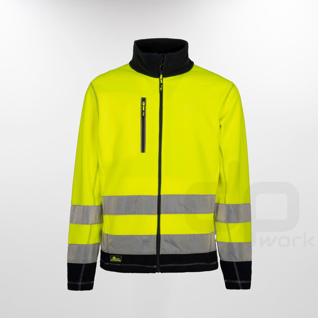 U-POWER BOING HIGH VISIBILITY WORK FLEECE JACKET