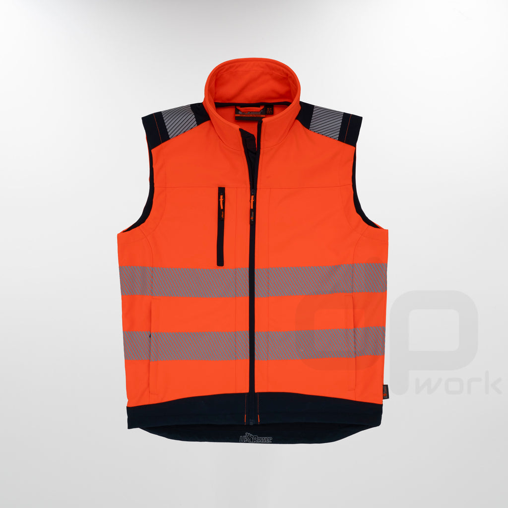 U-POWER DANY HIGH VISIBILITY SOFTSHELL VEST