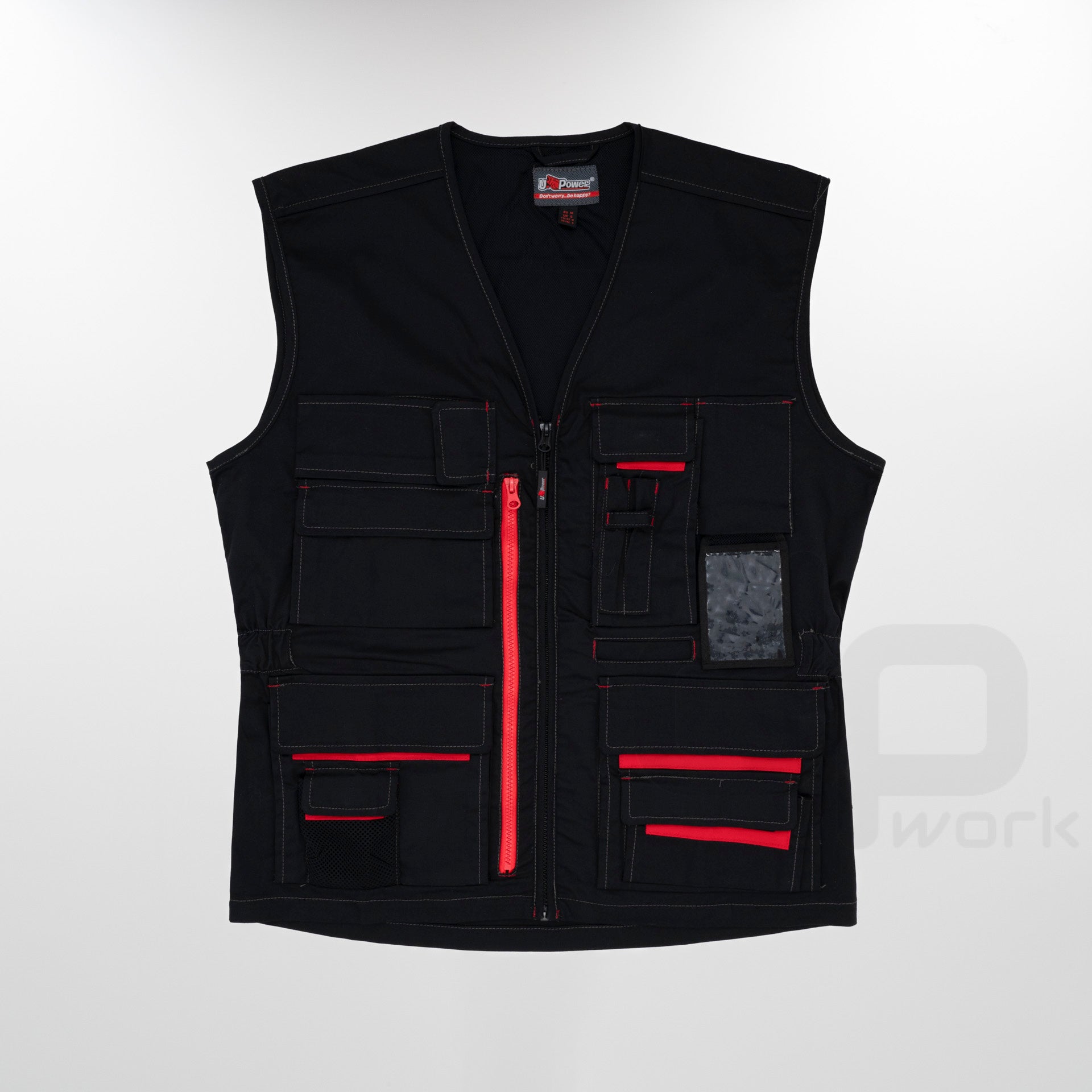 Gilet Da Lavoro Tinta Unita Verde Lime - Abbigliamento Da Lavoro - Foto 9